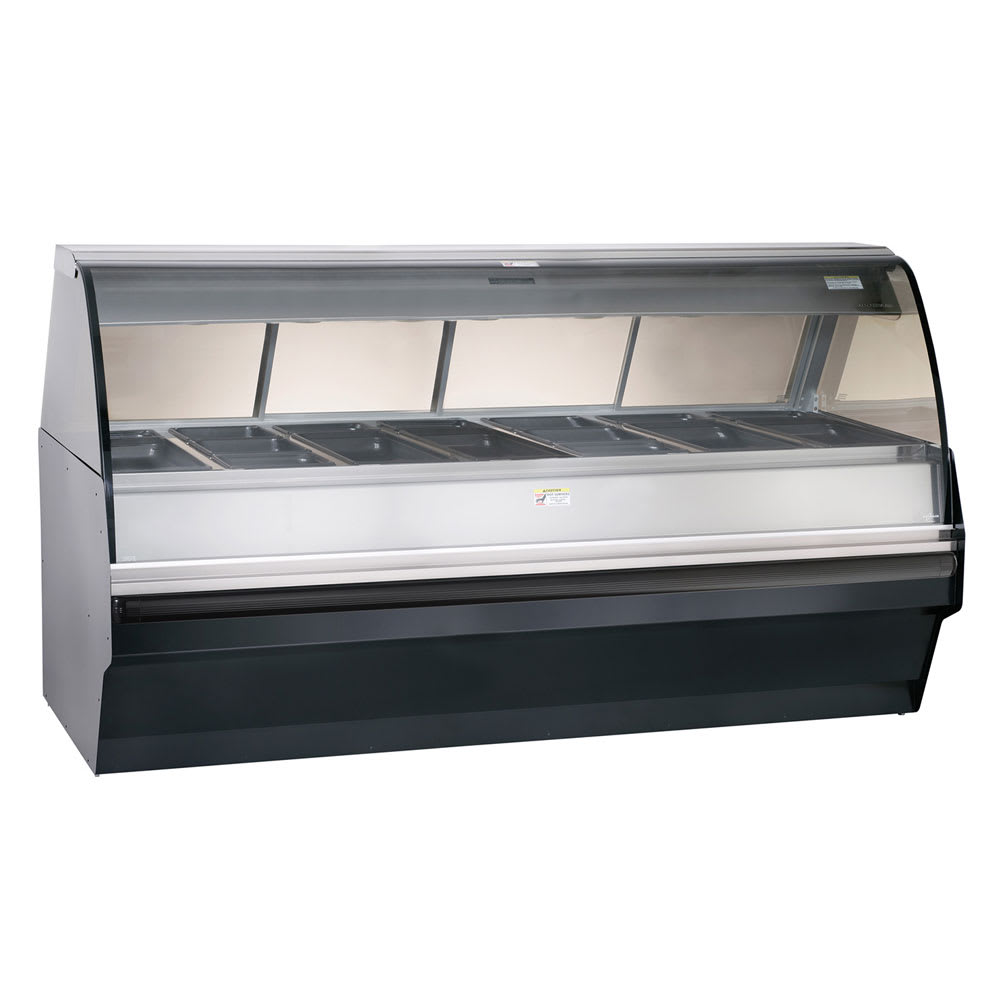 AltoShaam TY2SYS96BLK 96" Halo Heat Full Service Hot Food Display