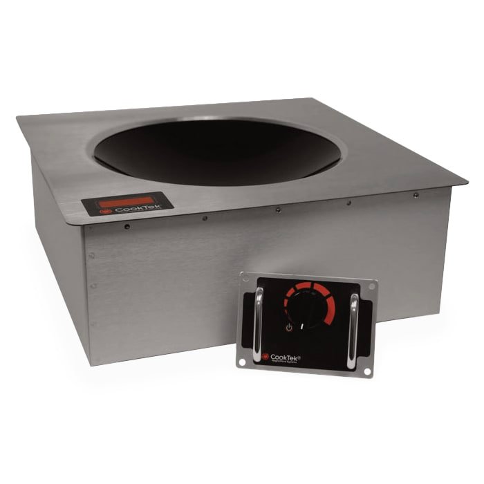 CookTek 605501 DropIn Commercial Induction Wok Unit, 200 240v/1ph