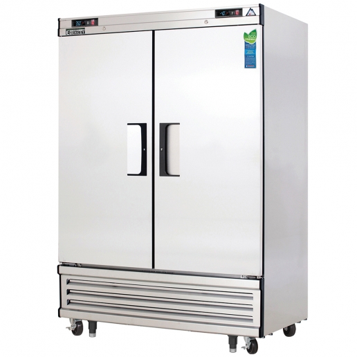 Everest Refrigeration EBRF2 541/8" Two Section Solid Door Upright