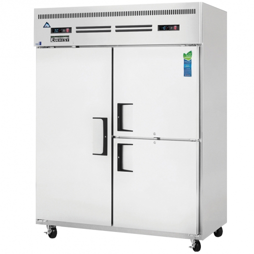 Everest Refrigeration ESWQ3 59" Two Section Full/Half Door Upright
