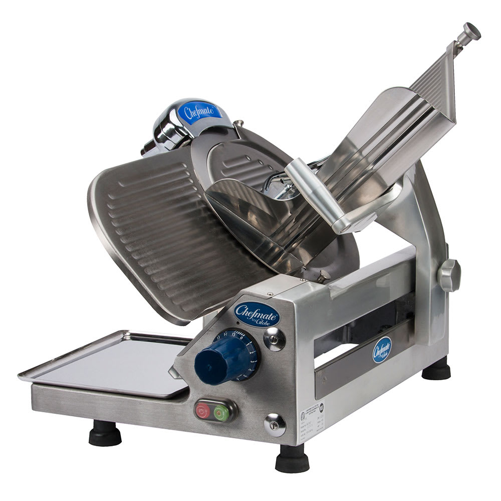 Globe GC512 Chefmate Heavy Duty Compact Slicer 12 in Plant Based Pros