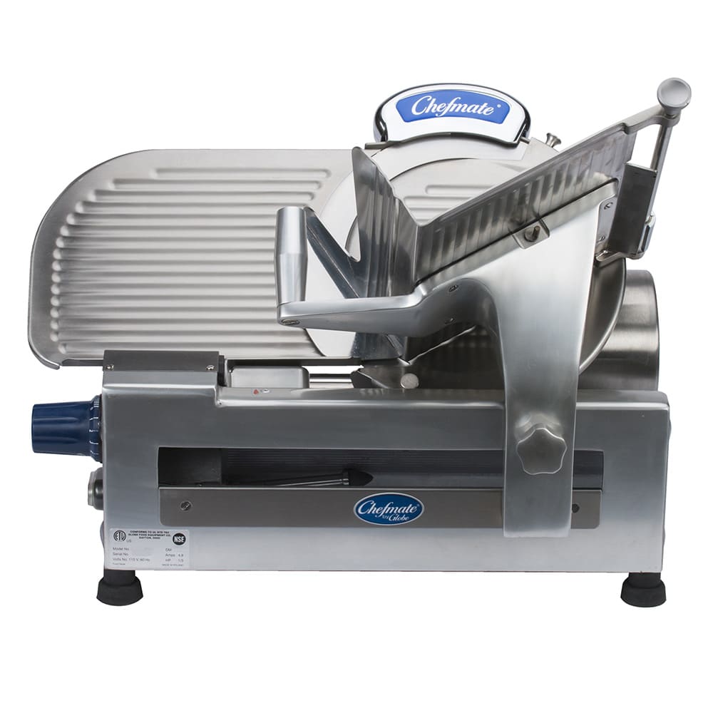 Globe GC512 Chefmate Heavy Duty Compact Slicer 12 in Plant Based Pros