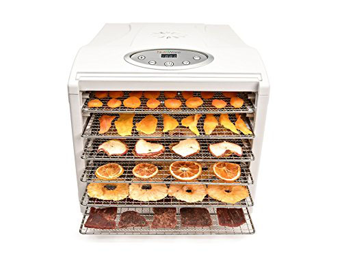Aroma NutriWare Digital Control 6 Tray Food Dehydrator with Stainless Steel Trays