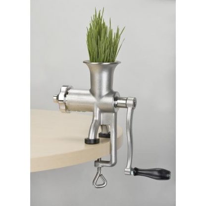 Miracle Exclusives Stainless Steel Manual Wheatgrass Juicer MJ445