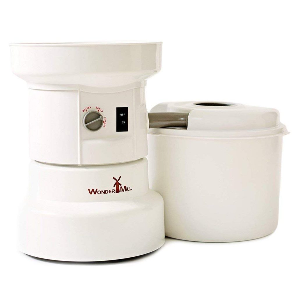 WonderMill Electric Grain Grinder Grain Mill Plant Based Pros