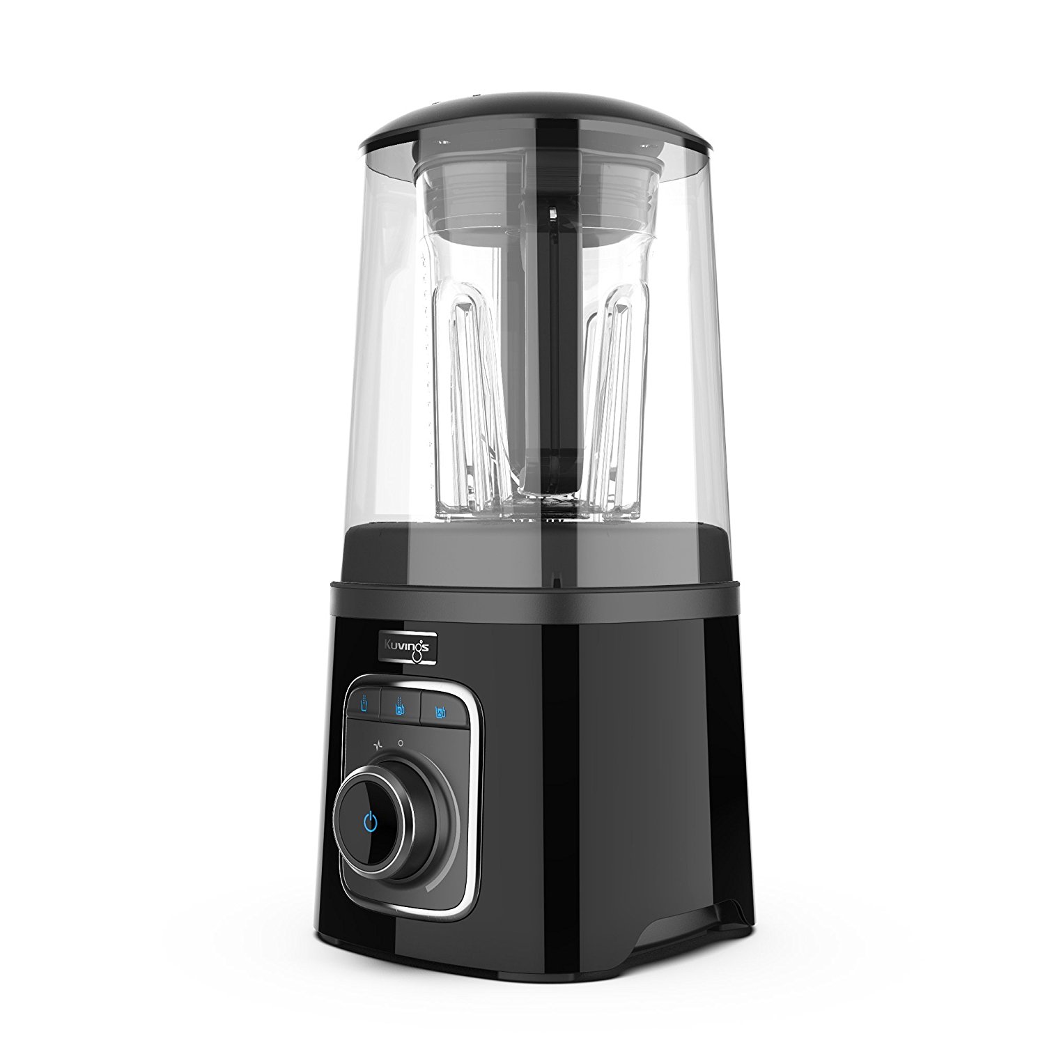 Kuvings Vacuum Sealed Auto Blender SV500B with BPA-Free Components, Quiet Blender, Virtually No Foam, Heavy Duty 3.5 HP Motor, 7 Year Warranty, Black