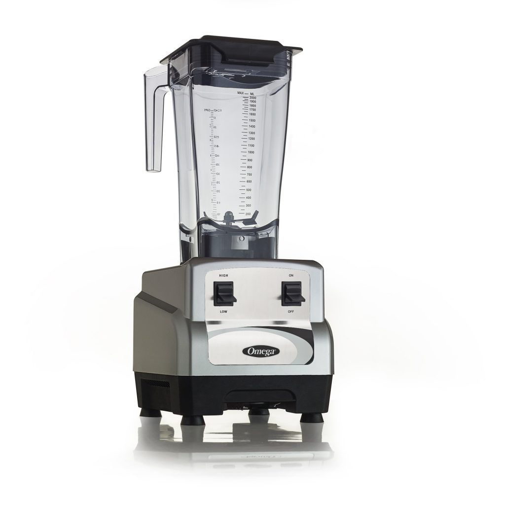 Omega Juicers OM6160S 3 Peak HP Blender, Silver Plant Based Pros