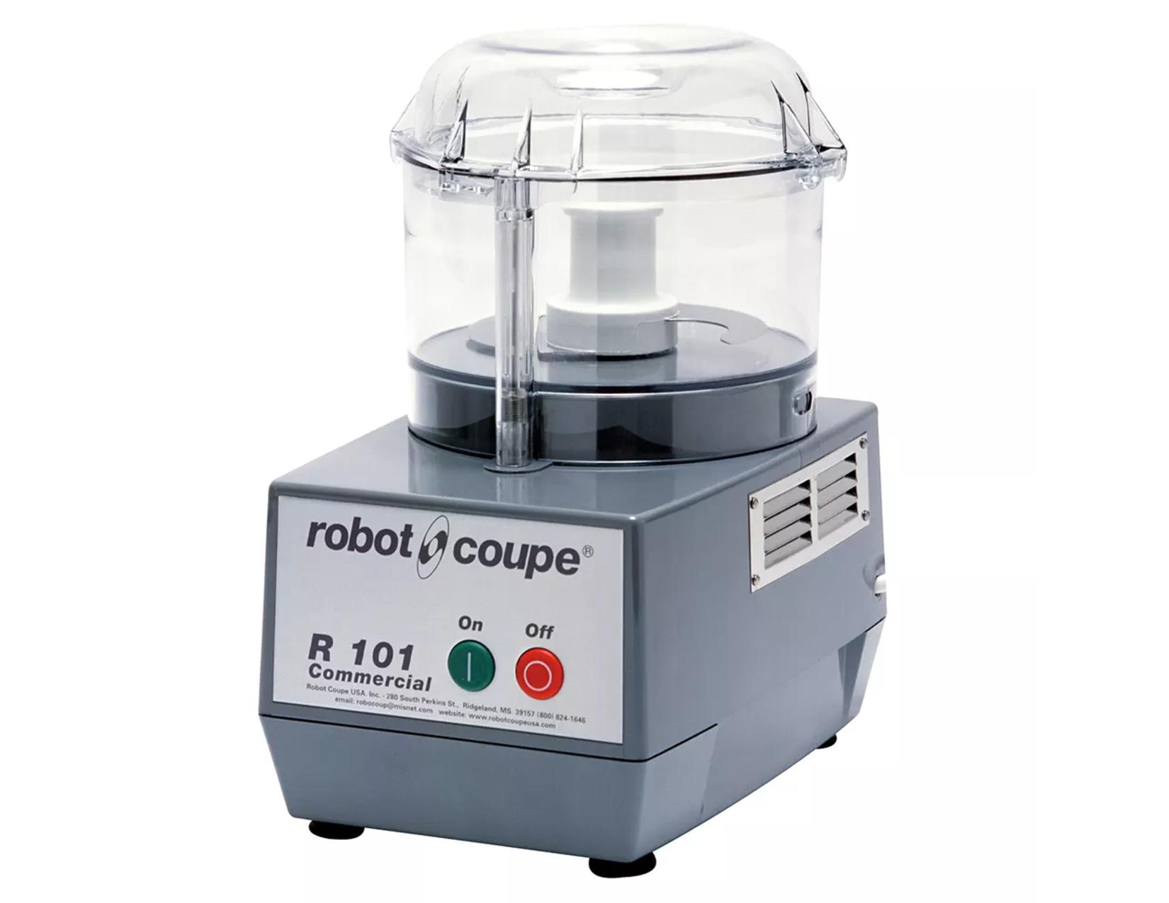 Coupe R 101 CLR Commercial Food Processor with 2.5-Quart Clear Polycarbonate Bowl, 120-Volts Based Pros