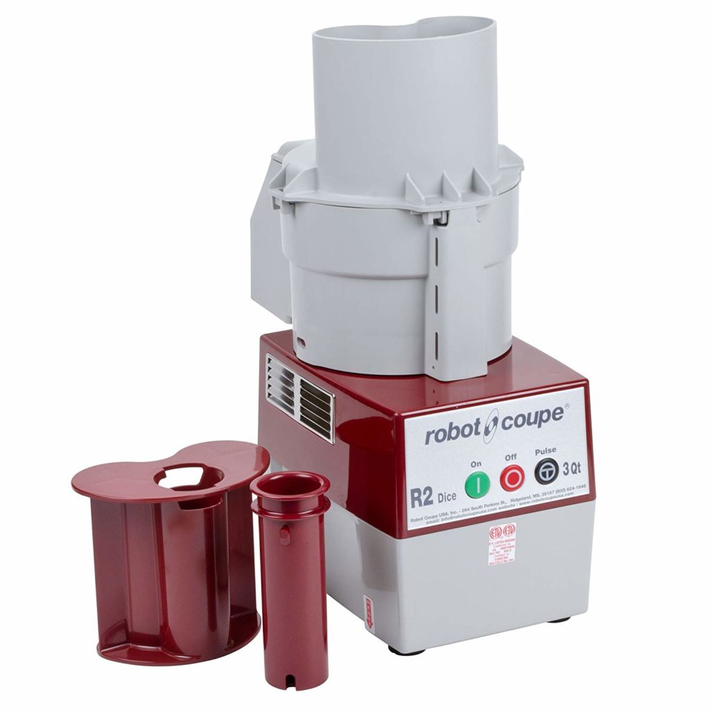Robot Coupe R2 Dice Food Processor / Dicer 2 hp Plant Based Pros