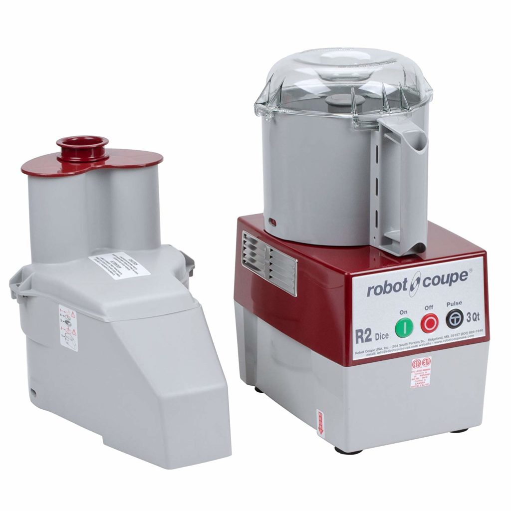 Robot Coupe R2 Dice Food Processor / Dicer 2 hp Plant Based Pros