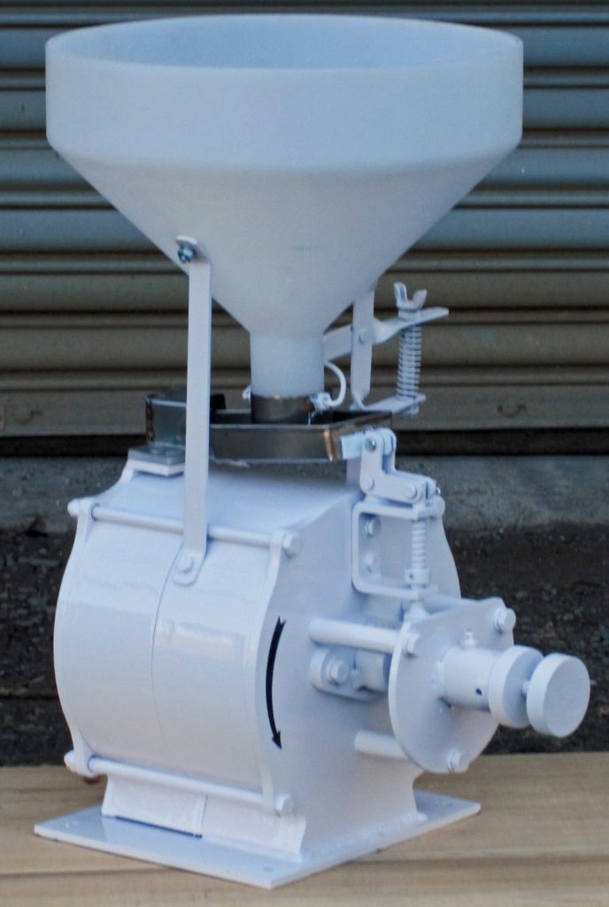 Meadow Mills Stone Burr Commercial Grain Mill, 8" Plant Based Pros