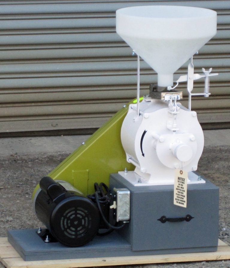 Meadow Mills Stone Burr Commercial Grain Mill, 8" Plant Based Pros