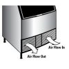 Manitowoc Ice UYF0240A Half Cube NEO Undercounter Ice Maker - Image 5