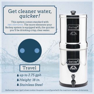 Travel Berkey System (1.5 gal)