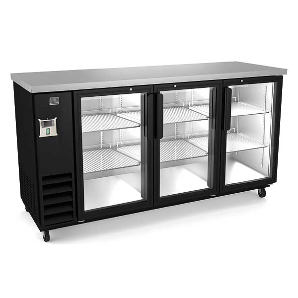 Kelvinator Commercial KCHBB72G Back Bar Cooler 72"W Plant Based Pros