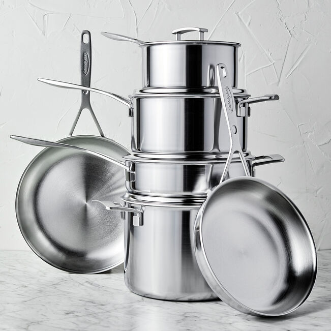 Demeyere Industry 5 10-pc, Pots And Pans Set (1029795) - Image 7