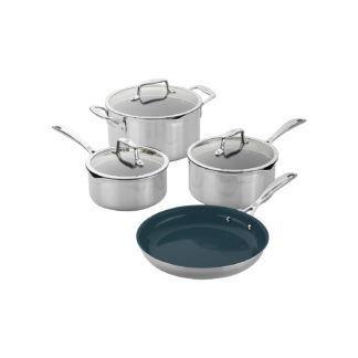 Zwilling Clad CFX Cookware Set (7-pc Set or 10-pc Set)