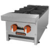 Sierra SRHP-2-12 Countertop 12" Hot Plates with 2 Burners, 60000 Total BTU