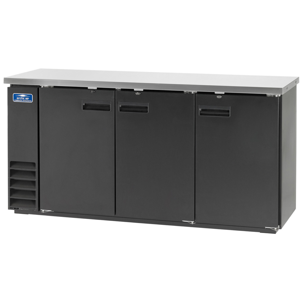 Arctic Air ABB72 73" Solid Door Back Bar Refrigerator Plant Based Pros