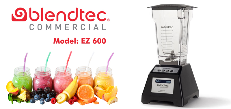 Blendtec Commercial EZ 600 Counter Top Blender - Pro Restaurant Equipment