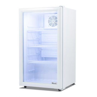 Migali C-04RM 4 cu/ft Glass Door Merchandiser Refrigerator