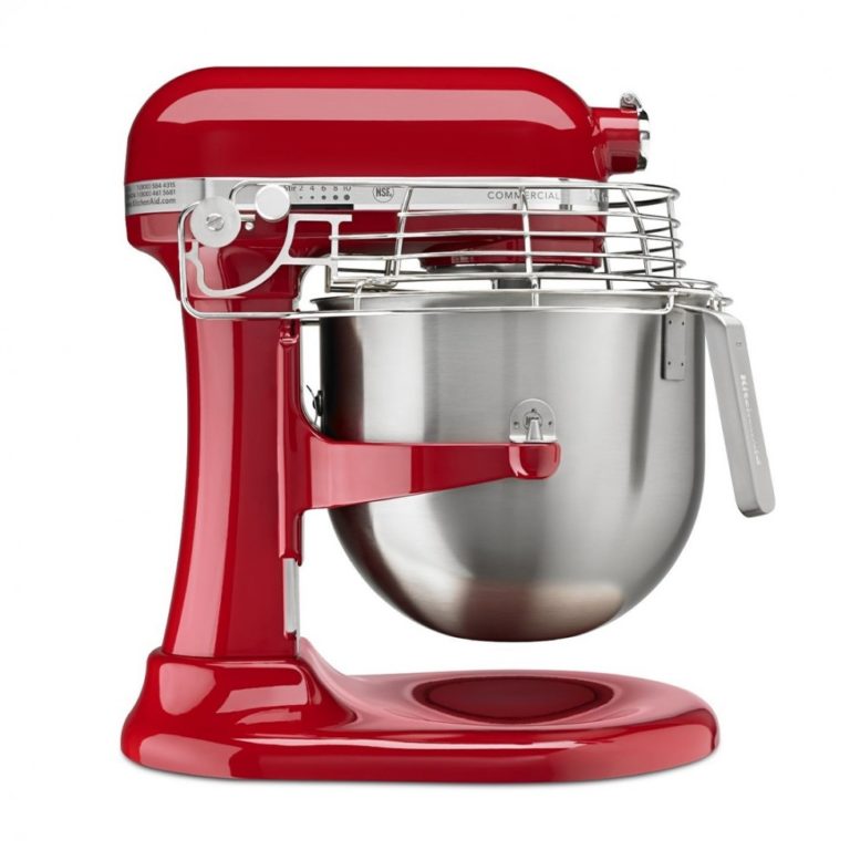 KitchenAid Commercial Series 8 Quart BowlLift Stand Mixer with Stainless Steel Bowl Guard