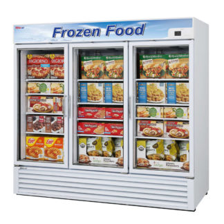 Turbo Air TGF-72F-N 81 7/8" Three Section Display Freezer