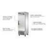 True T-23-HC 27" One Section Reach In Refrigerator - Image 2