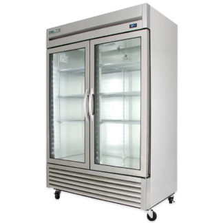 True T-49G-HC~FGD01 54" Two Section Reach In Refrigerator