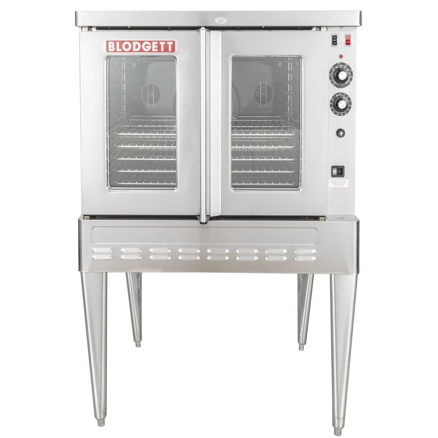 Blodgett SHO100G Single Deck Full Size Convection Oven 50,000 BTU