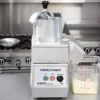 Robot Coupe R602N Combination Continuous Feed Food Processor with 7 Qt. Stainless Steel Bowl - Image 3