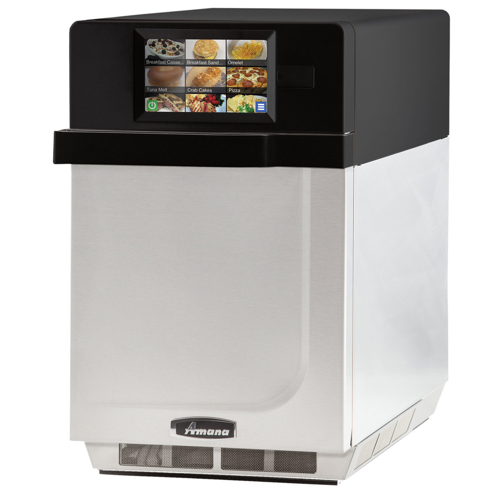 Amana Commercial XpressChef 3i MRX2 Red High-Speed Countertop Oven - (Red, Stainless Steel, Black) - Image 2