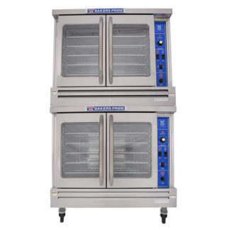 Bakers Pride BPCV-G2 Restaurant Series Bakery Depth-Double Deck Full Size Convection Oven