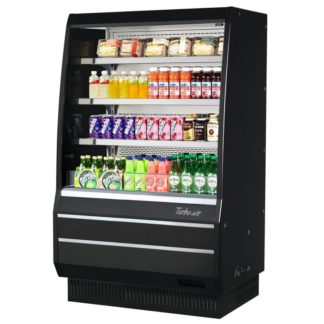 Turbo Air TOM-40MB-SP-N Refrigerated Vertical Open Display Merchandiser