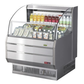 Turbo Air TOM-30SS-N Open Refrigerated Display Merchandiser