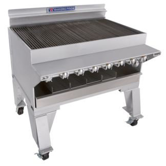 Bakers Pride CH-8 Radiant Charbroiler Stainless Steel Plate Shelf and Work Deck