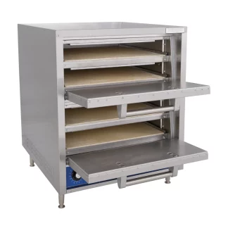 Bakers Pride P44-BL Brick Lined Electric Countertop Pizza and Pretzel Oven