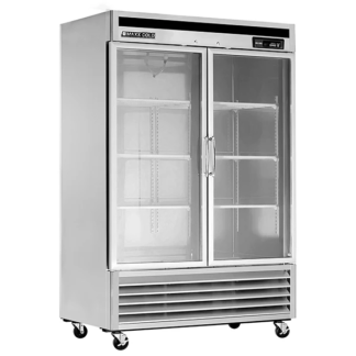 Maxx Cold MXCR-49GDHC Reach-In Refrigerator, Glass Door, Bottom Mount