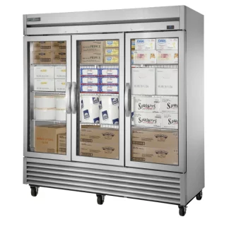 True T-72FG-HC~FGD01 78 1/8" Three Section Reach-In Freezer