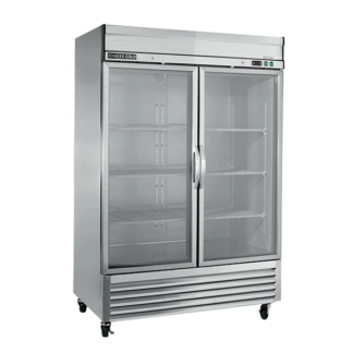 Maxx Cold MXSR-49GDHC Reach-In Refrigerator, Double Door, Bottom Mount, Glass