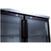 Coldline UBB-24-48G 48" Swing Glass Door Back Bar Cooler, Black - Image 2