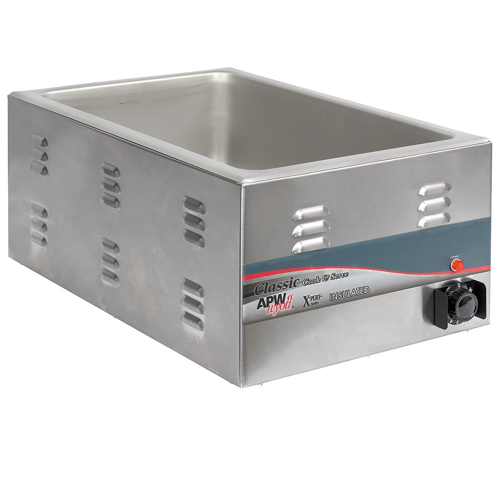APW CW-2AI Countertop Food Warmer - Dry w/ (1) Full Size Pan Wells, 120v -  Plant Based Pros