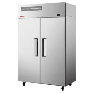 Turbo Air EF47-2-N 51 3/4" Two Section Reach In Freezer, (2) Solid Doors, 115v