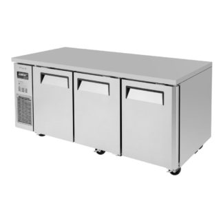 Turbo Air JUR-72-N6 70 7/8" W Undercounter Refrigerator w/ (3) Section & (3) Door, 115v