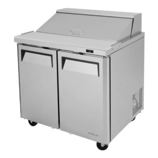Turbo Air MST-36-N6 36" Sandwich/Salad Prep Table w/ Refrigerated Base, 115v