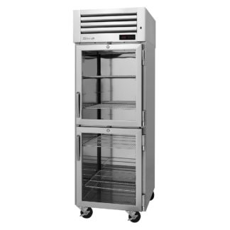 Turbo Air PRO-26-2H-GS-PT Full Height Pass Thru Mobile Heated Cabinet w/ (3) Shelves, 208v/1ph