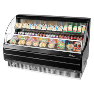 Turbo Air TOM-60LB-N 63 1/4" Horizontal Open Air Cooler w/ (2) Levels, 115v