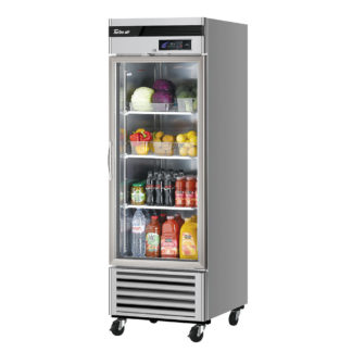 Turbo Air TSR-23GSD-N6 27" One Section Reach In Refrigerator, (1) Right Hinge Glass Door, 115v