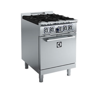 Electrolux 169105 24" 4 Burner Gas Range w/ Standard Oven, Convertible
