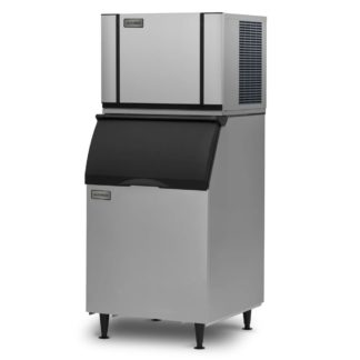 Ice-O-Matic CIM0330HA/B55PS 313 lb Half Cube Ice Maker w/ Bin - 510 lb Storage, Air Cooled, 115v